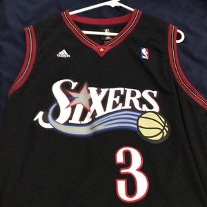 Throwback AI sixers Jersey #3